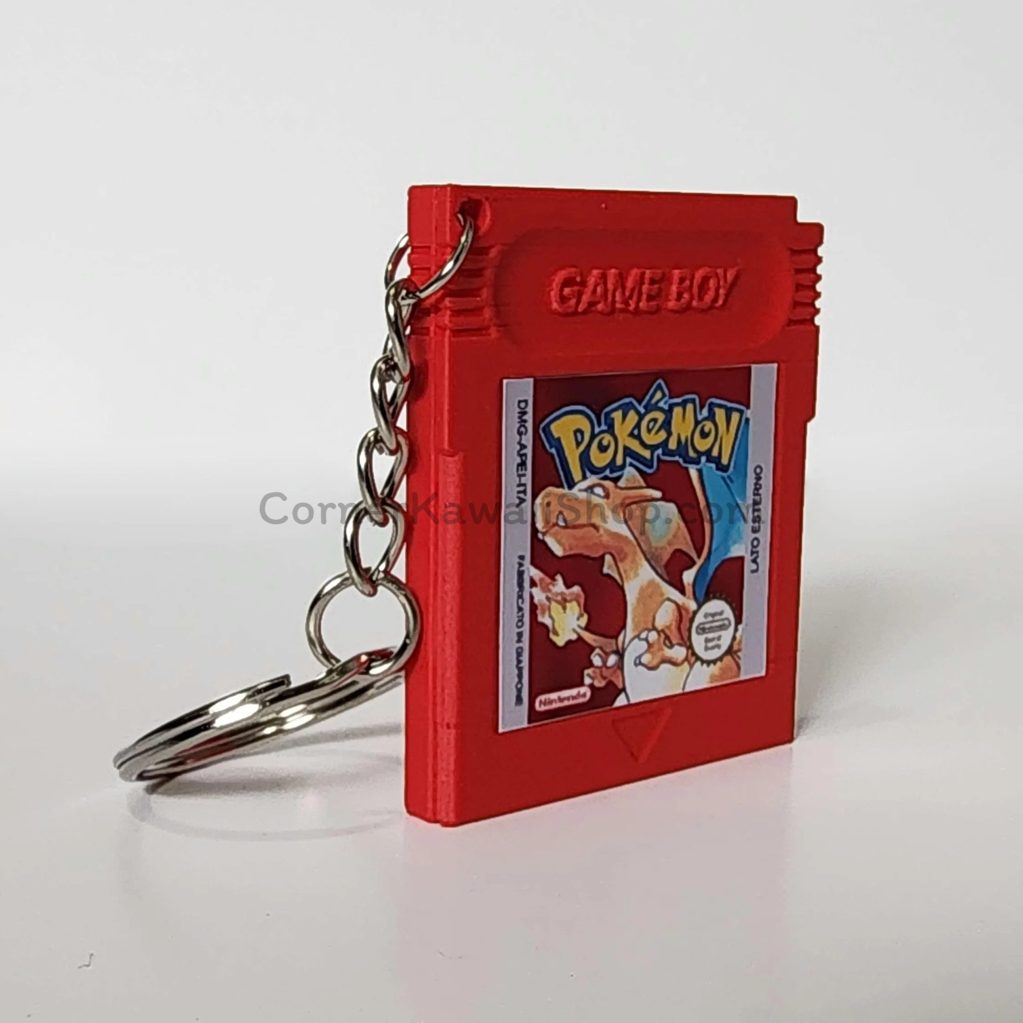 Pokémon Game Boy Color Keychain Set – Red, Blue, Yellow