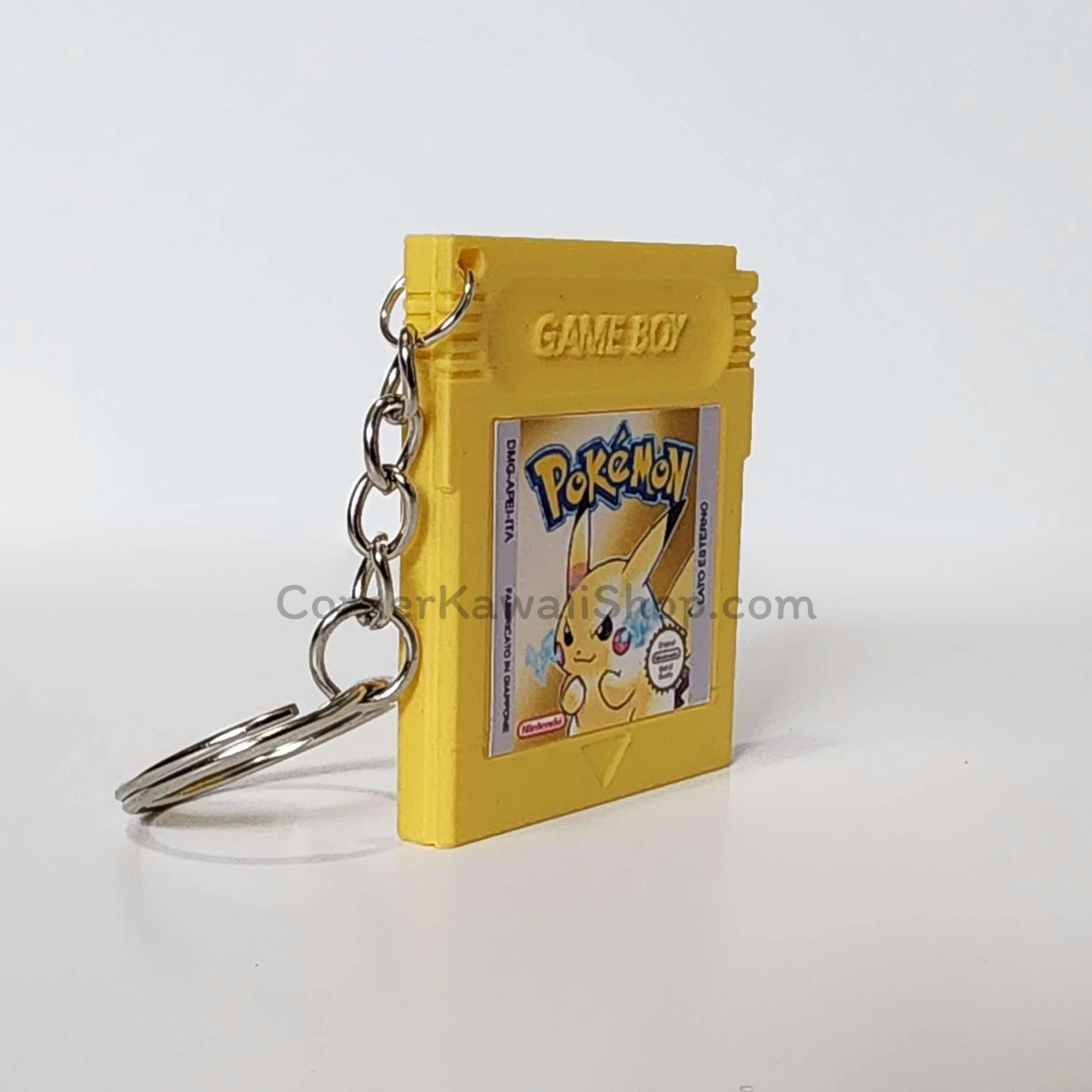 Pokémon Game Boy Color Keychain Set – Red, Blue, Yellow