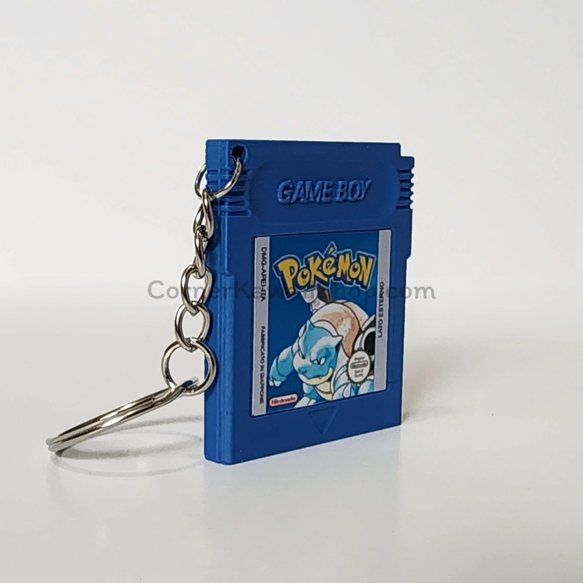 Pokémon Game Boy Color Keychain Set – Red, Blue, Yellow