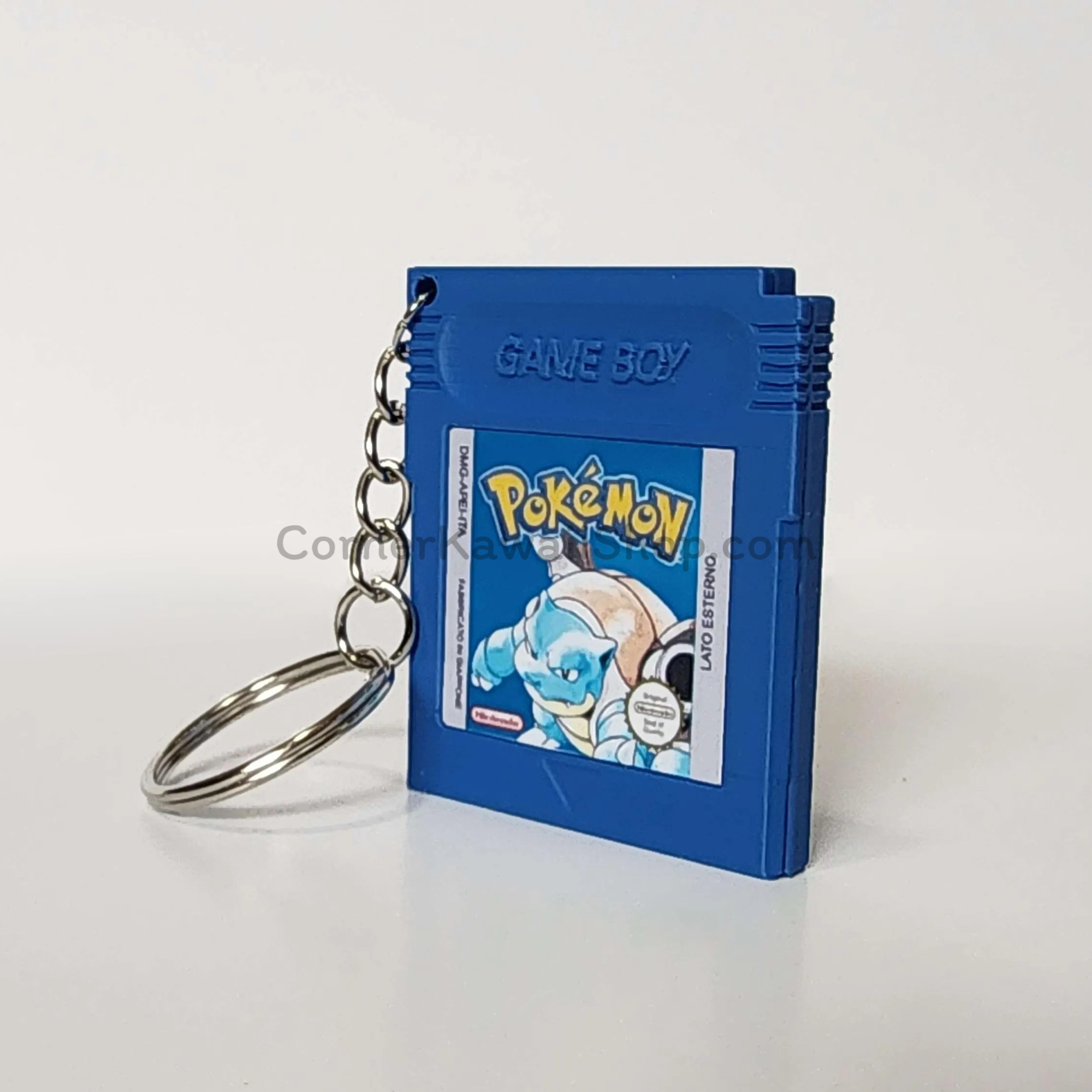 Pokémon Game Boy Color Keychain Set – Red, Blue, Yellow