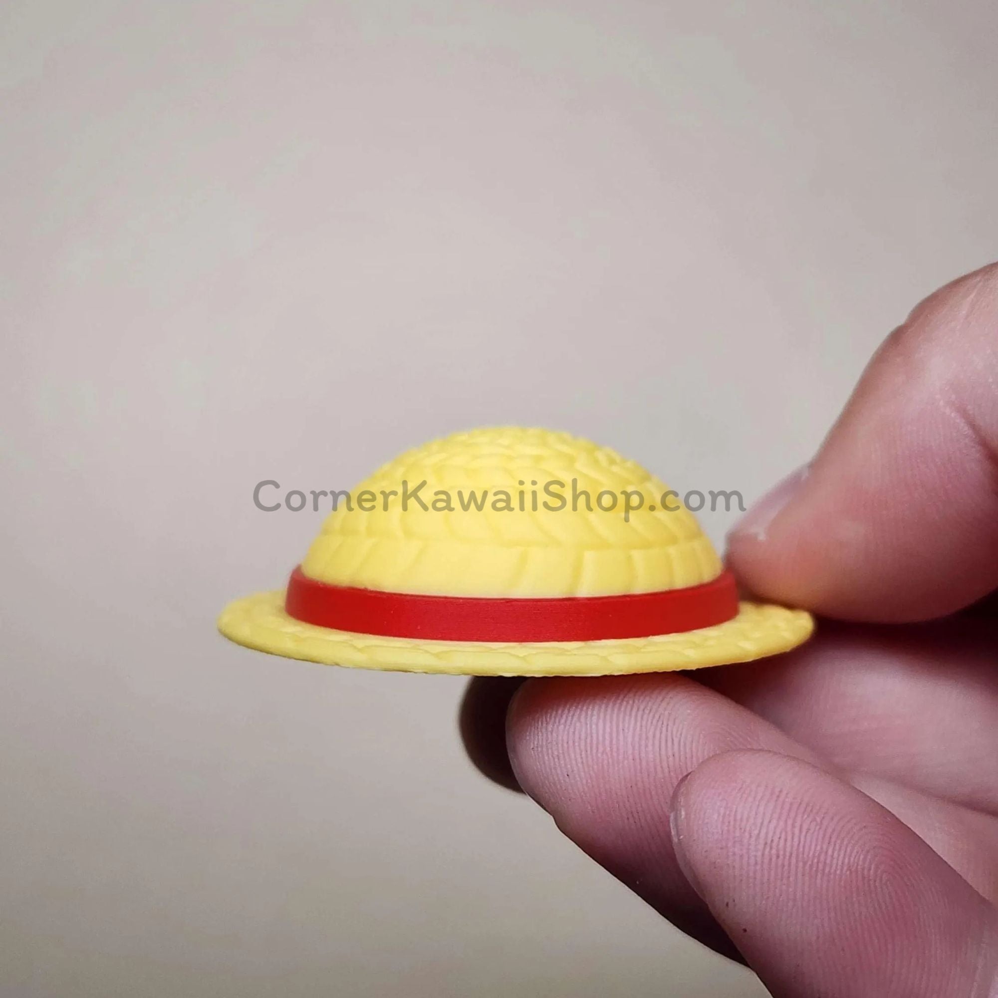 One Piece Keychain: 3D Printed Luffy Straw Hat Anime