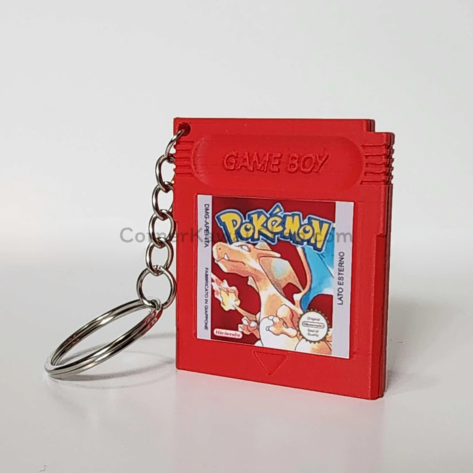 Pokémon Game Boy Color Keychain Set – Red, Blue, Yellow